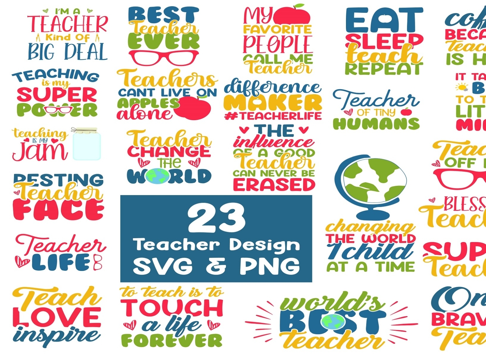 Teacher Svg Bundle by Zyan on Dribbble