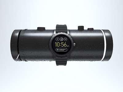 Men's Health Smartwatches 3d cgi editorial health magazine mens render watch watches