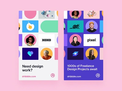 Instagram Story Ads ad campaign ad design clean design custom grid dribbble dribbble designer figma instagram instagram story marketing pattern profile social media