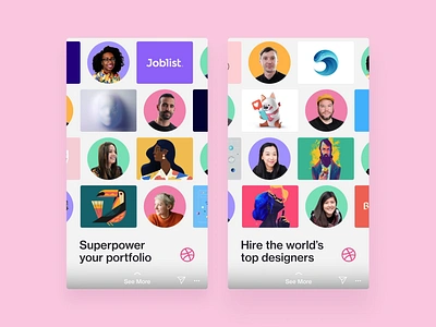 Instagram Story (video) ad ad design after effects clean design custom grid dribbble instagram instagram stories motion design pattern social media video ad