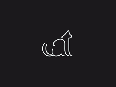 Cat Type graphic design illustration