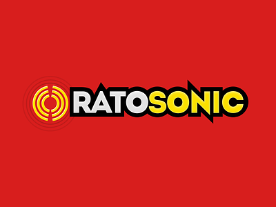 Ratosonic branding concept design logo ratosonic ui