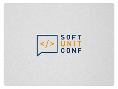 Soft Unit Conf design logo