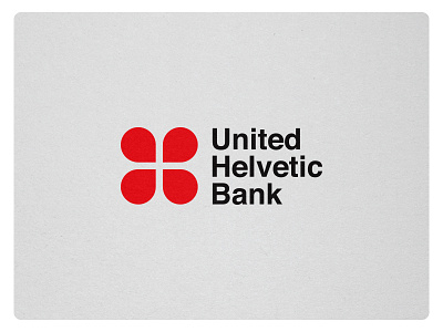 United Helvetic Bank design logo