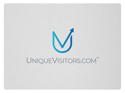 Unique Visitors design logo