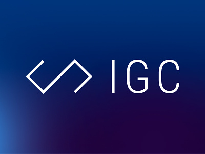 IGC Logo graphic design logo design