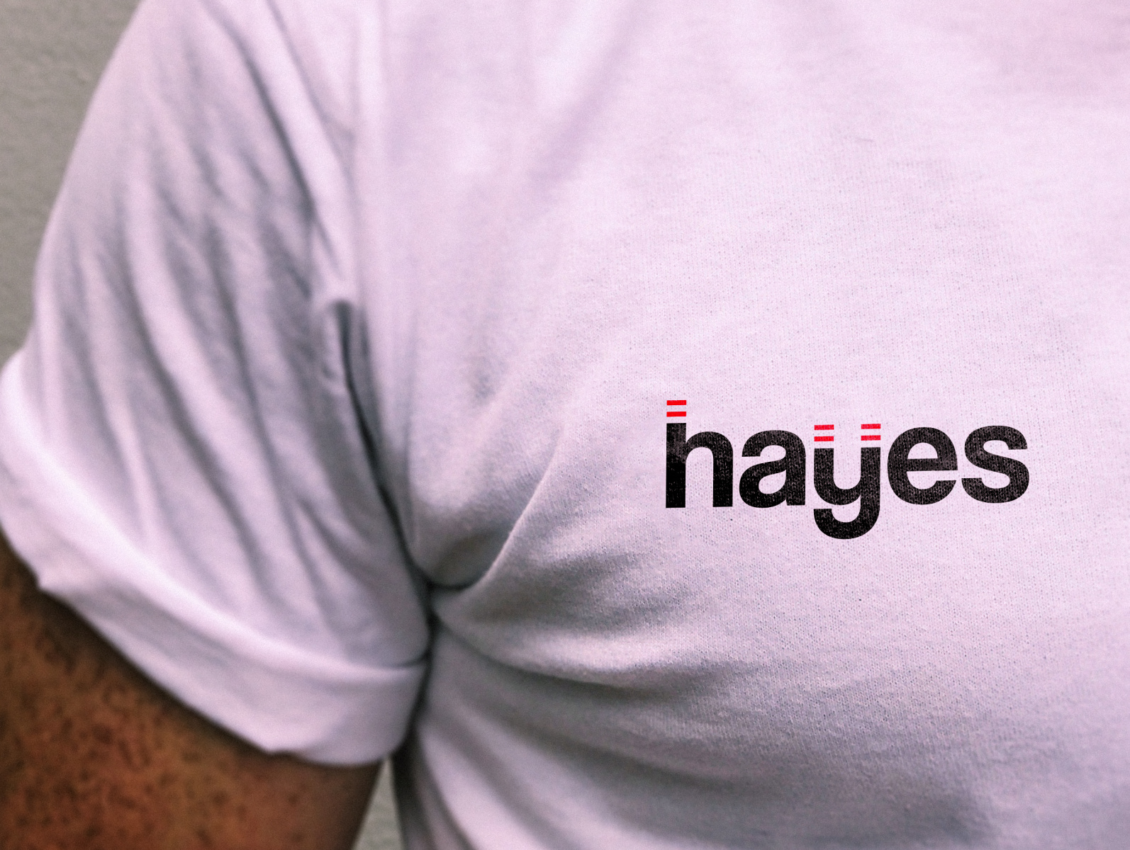 Hayes Logo (Mockup 3) by Jeremy Frias on Dribbble
