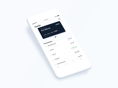Mobile Banking iOS fintech ios mobile payments product design ui ux