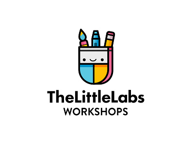 The Little Labs Kids Workshops illustration kids la labs little logo losangeles workshops