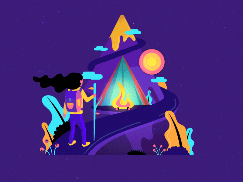 A is for Adventure 36daysoftype a adventure camping fire fireplace flame hiking type typograhy