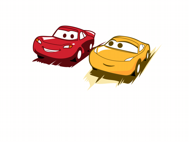 Cars 3 Stickers - Eat My Dust animation car cars3 cruz disney friends gif mcqueen pixar racing stickers