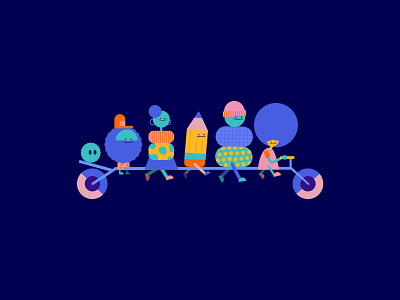 follow us for the funky behavior animation character design illustration little studio thelittlelabs