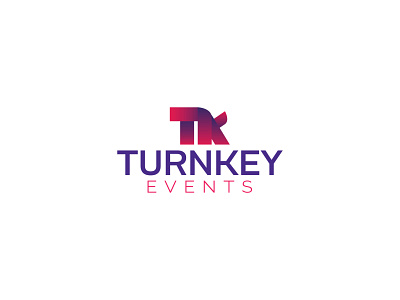 Turnkey Events brand brand design brand identity branding branding design digital idenity identity branding identity design logo logo design logos logotype typogaphy