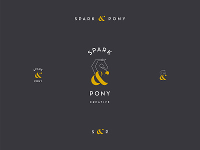 Spark & Pony Creative Logo brand brand design brand identity branding branding design identity branding logo logo design logos logotype