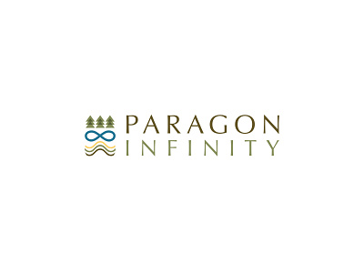 Paragon Infinity Logo brand brand design brand identity design identity branding identity design logo logo design logos logotype