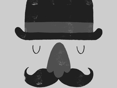 Bowler bowler hat british graphic humour