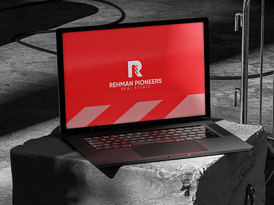 Rehman Pioneers - Real Estate 3d animation brand creation brand identity branding design graphic design grey illustration logo postings red social media strategy ui vector