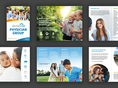 Physician Group Mailer branding design graphic design