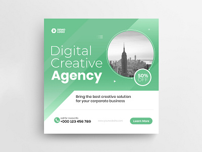 Corporate Agency Social Media Banner Design