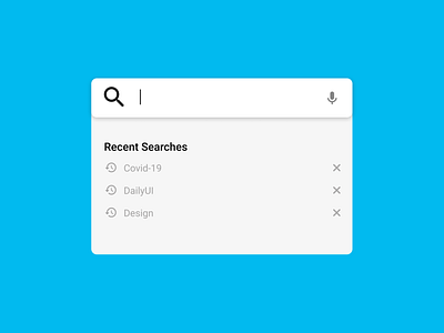 DailyUI 022 - Search