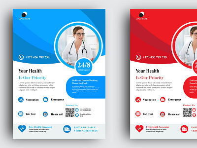 Medical flyer design event