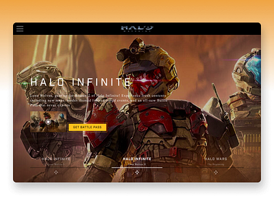 HALO Website Redesign- Landing Page