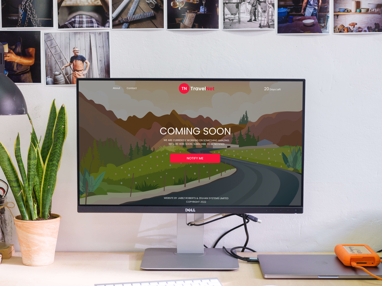 Coming Soon Landing Page UX Design by Jabez Roberts on Dribbble