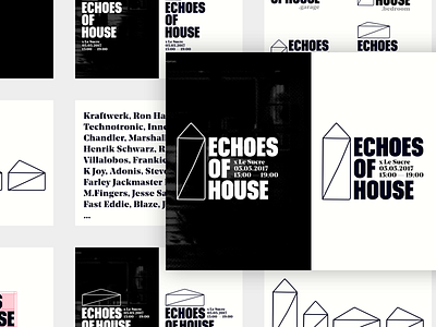Echoes of House: Brandbook 📻 brand brandbook branding guidelines identity logo styleguides