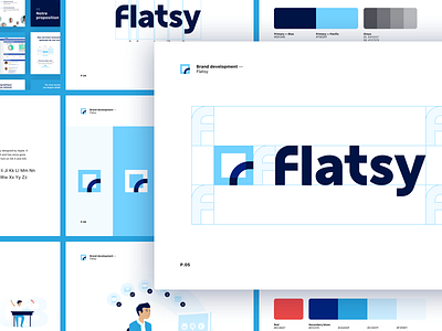 Flatsy : Branding 📐