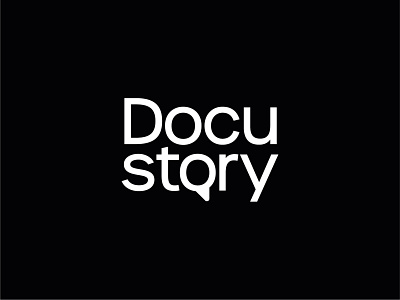 Docustory branding design documentary film film studio graphic design logo movie