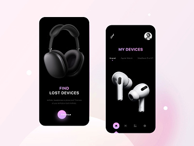 Air Tracker App air tracker airpod bluetooth find lost device headphone mobile mobile app