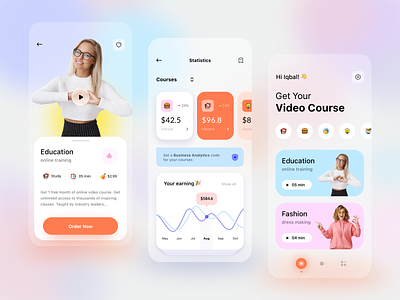 Video Course Mobile App