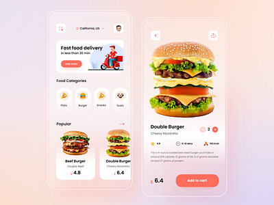 Food Delivery - Mobile App