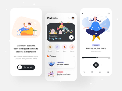 Podcasts - Mobile App