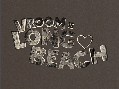 Long Beach <3 art artwork design illustration type typography