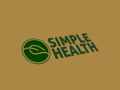 Simple Health Logo brand identity branding design designer graphic design health health food healthy identity leaf leaf logo logo logo design nature simple