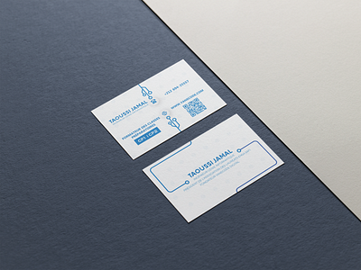 tech BUSINESS CARD branding business card carte visite graphic design vector