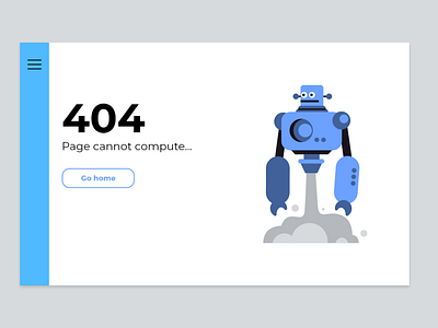 DailyUI Challenge008- 404 Page 404 challenge dailyui design robot ui web