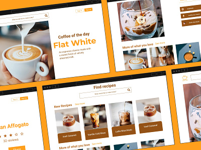 Coffee Recipe App Website