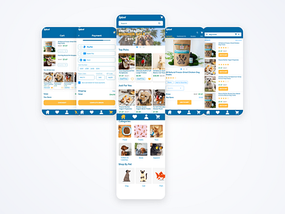 Sploot eCommerce Pet Store App adobexd app branding cat design dog ecommerce app filter pet store search ui ux design web app