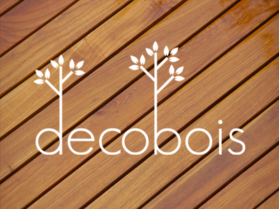 Decobois bois decobois logo logotype wood