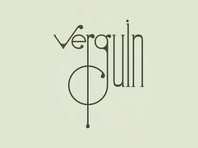 Verguin logotype logo logotype paris pushaune verguin