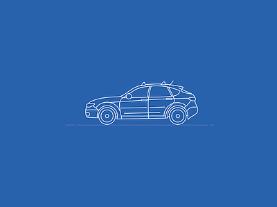 2011 Subaru Impreza Outback Sport Blueprint blueprint car control drive empowerment illustration impreza outback sport subaru suv ux