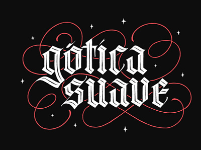 Gótica Suave blackletter caligraphy handlettering lettering typography