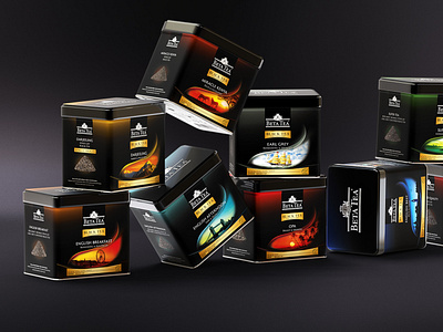 Beta Tea / Black Tea Packaging Design