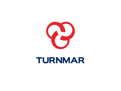 Turnmar logo branding clean graphics identity logo logotype simple typography