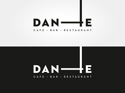 DANTE Branding branding identity logo minimalist modern typography