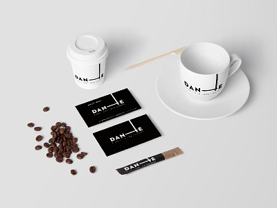 Dante Branding branding identity logo minimalist modern typography