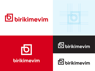 Birikimevim branding clean concept graphics identity illustration logo typography