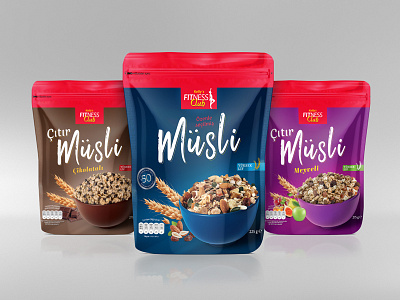 Musli OatMeal Package branding clear design food identity logo logotype package package design typography